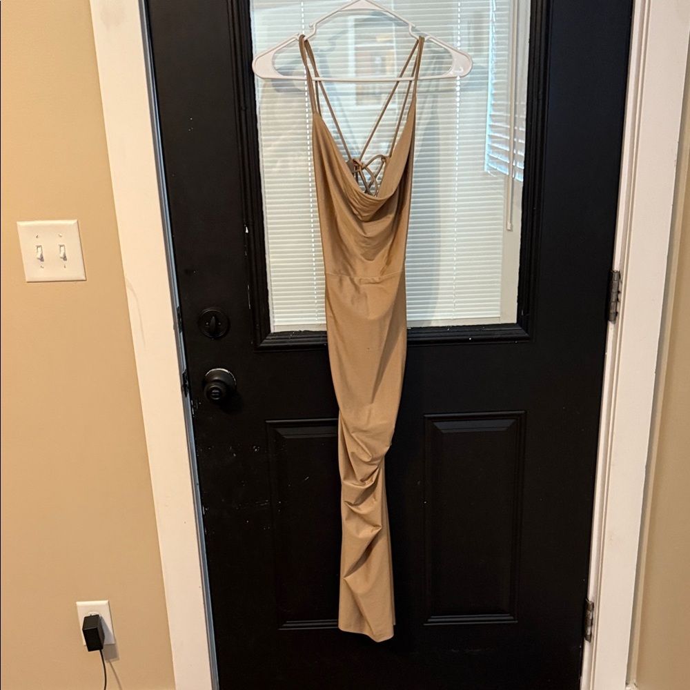 Windsor Gold Sleeveless Dress